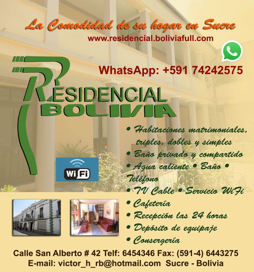 residencial bolivia sucre